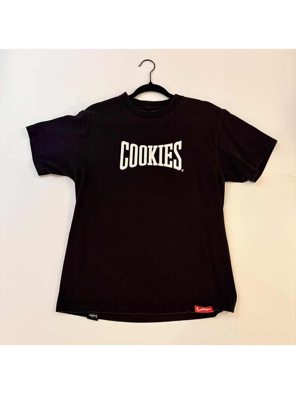 Cookies Black Graphic T-Shirt Size M "Pound for Pound" Heavyweight Champions